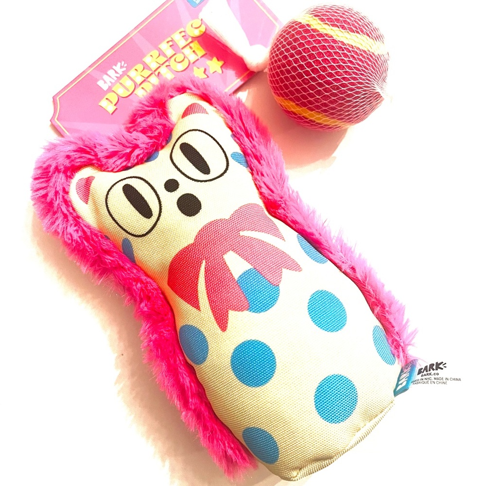 NWT, BarkBox Exclusive “Purrfect Pitch” Dog Toy - Picture 2 of 4